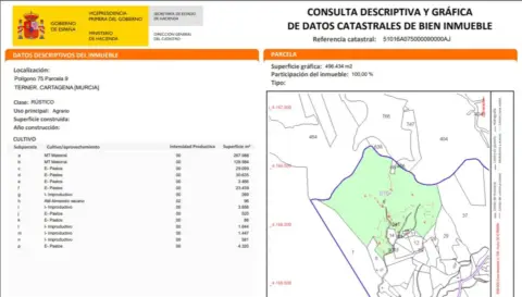 Finca rústica en Pasaje La Pernera (Polígono 75 Parcela 9)