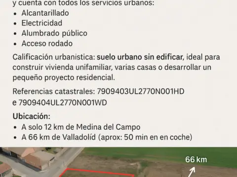 Terreno en calle del Ronda