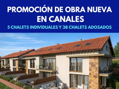 Chalet adosado en calle Canales