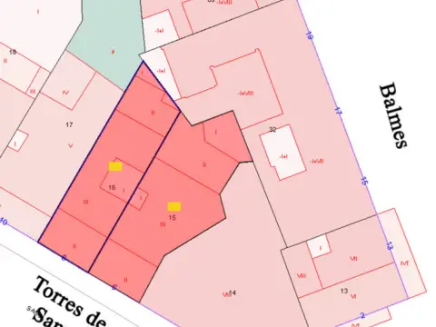 Terreno en Carrer de les Torres de Sanui