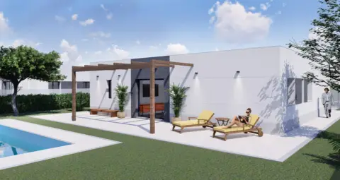 Chalet unifamiliar en calle Tamarizo