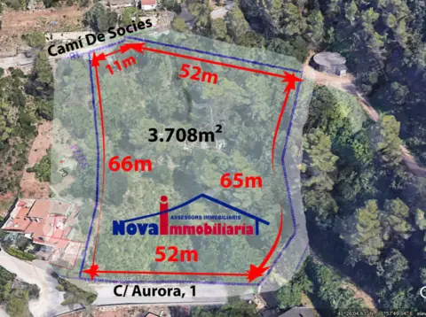 Terreno en Carrer de l'Aurora, 1