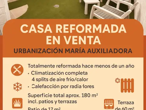 Casa en María Auxiliadora-Barriada de Llera