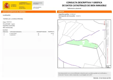 Finca rústica en Carretera de Lucena-Jauja