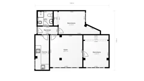 Piso en Pryconsa, Juan de Austria