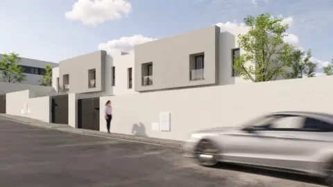 Chalet adosado en calle Galgos, 18