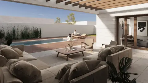 Chalet pareado en calle de Pimpinela, 43