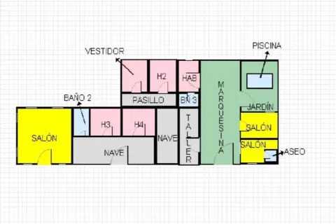 Casa rústica en Gibraleón