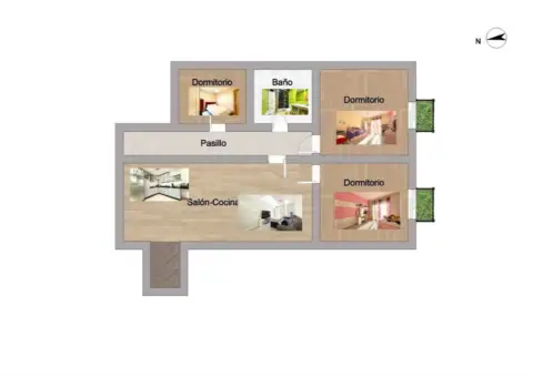 Piso en Las Flores-La Huerta