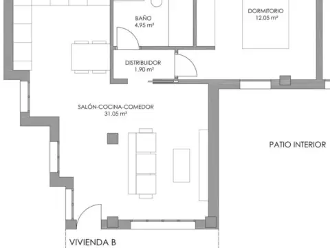 Apartamento en Andalucía-La Ardila