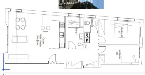 2-bedroom penthouse for rent in Santa Coloma, Andorra la Vella · 20 of 39