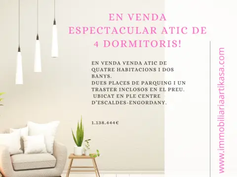 Ático en calle Clot D´Emprivat