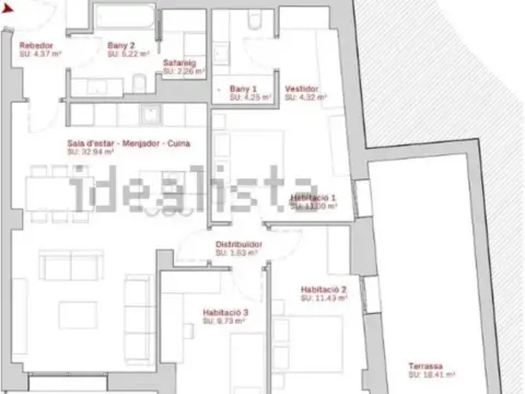3-bedroom penthouse for sale in Ansalonga, Ordino · 15 of 21