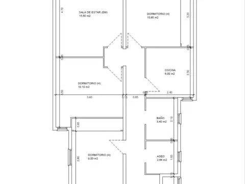Piso en El Fort Pienc