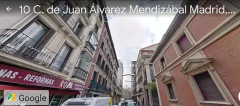 Magatzem a calle de Juan Álvarez Mendizábal, 10