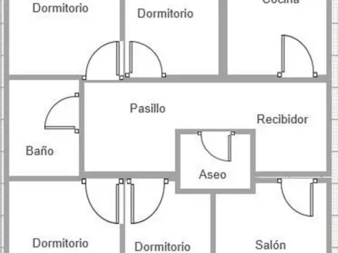 Piso en Centro-Corredera