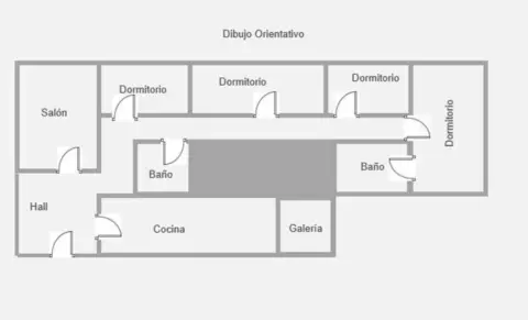 Piso en La Viña-San José