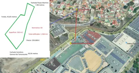 Terreno en Tamaraceite-San Lorenzo-Casa Ayala