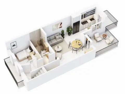 Dúplex en Carrer de Fortuny