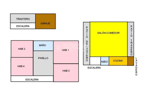 Casa adosada en Núcleo