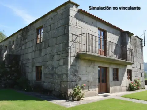 Chalet rústico en Borela