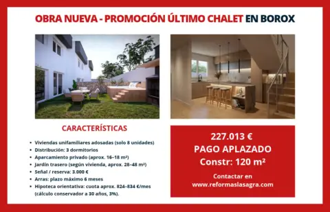 Chalet adosado en calle de las Esquivias