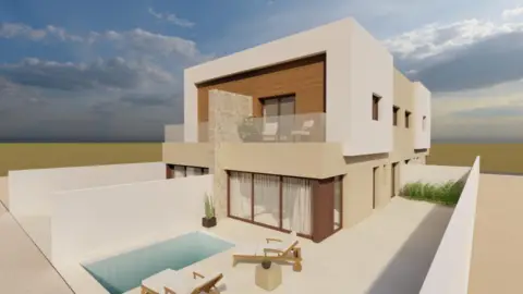 Chalet pareado en Avenida de Santiago de la Ribera