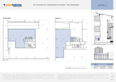 Local comercial en Plaza de Harrobieta, 20