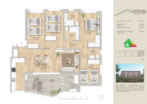 Piso en calle de Hans Christian Andersen