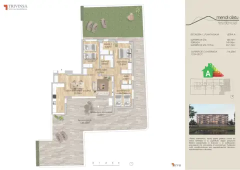 Piso en calle de Hans Christian Andersen