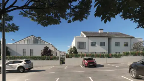 Chalet adosado en  Mies de Domañas