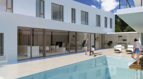 Chalet en calle del Jardiel Poncela, 14