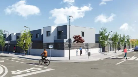 Casa adosada en calle Realengo, 1