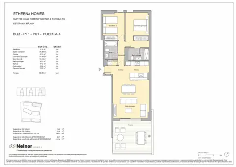 Piso en  calle Villa Borghese