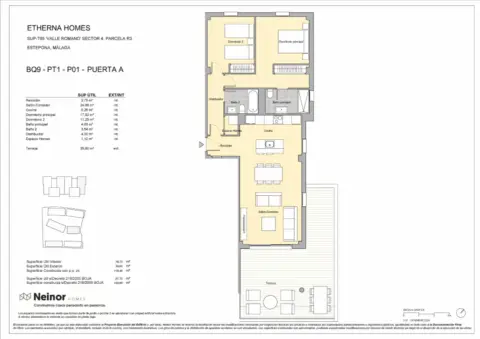 Piso en  calle Villa Borghese