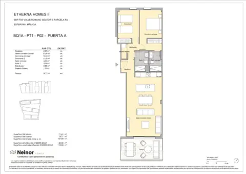 Piso en  calle Villa Borguese