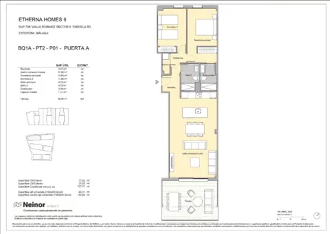 Piso en  calle Villa Borguese