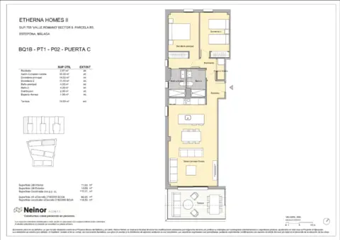 Piso en  calle Villa Borguese