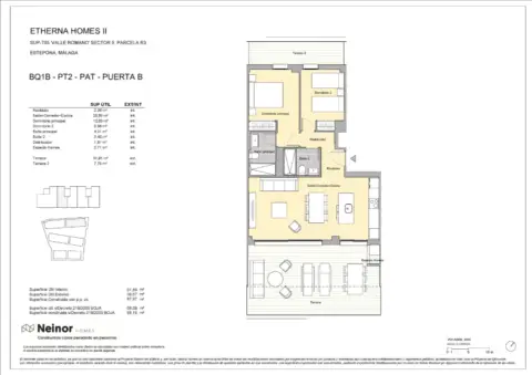 Piso en  calle Villa Borguese