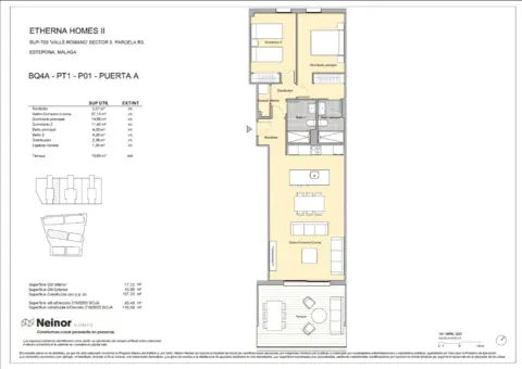 Piso en  calle Villa Borguese