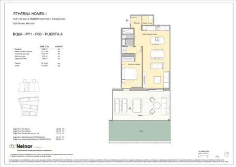 Piso en  calle Villa Borguese