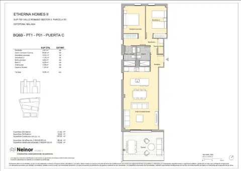 Piso en  calle Villa Borguese