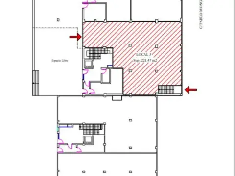 Local comercial en calle Pablo Mongio, nº 38