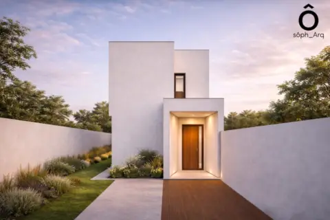 Chalet pareado en calle de Madrid, 1