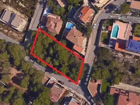 Terreno en calle del Balconcito