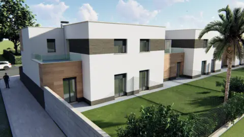 Chalet adosado en calle del Jazmín