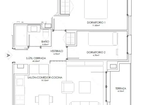 Piso en Bulevar de Castilla la Mancha, 4