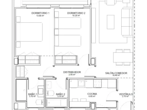 Piso en Avenida Aguas Vivas, 37