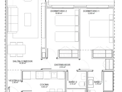 Piso en De Aguas Vivas,  37