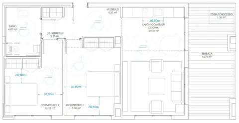 Piso en Avenida de la Concepción Arenal, 63